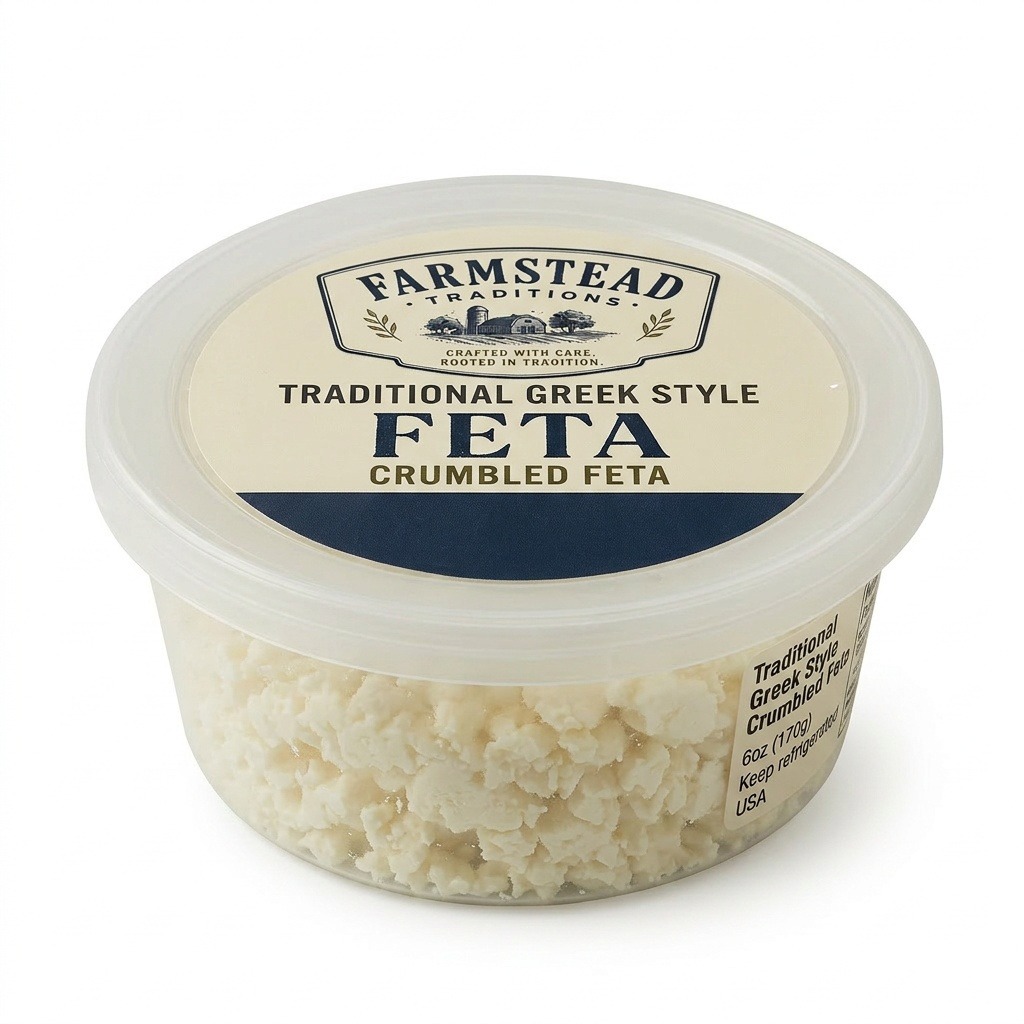 Plain Crumbled Feta